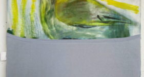 Koperwiek met geheim, kunstschilderij dieren, Vogels huilen niet, hedendaagse schilderkunst, kunstenaar Wietske Lycklama à Nijeholt