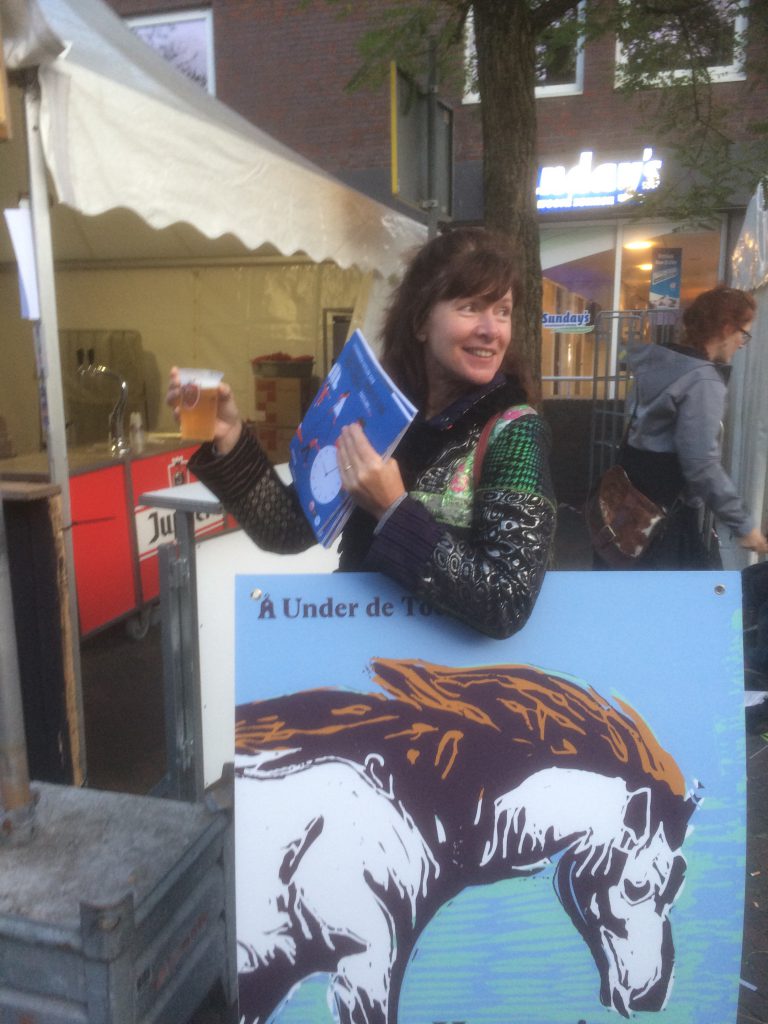 Haren-in-de-wind-presentatie, Under de toer, LF2018, kunstenaar Wietske Lycklama à Nijeholt