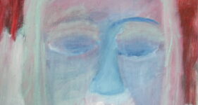 Dromenmeisje, olieverfschilderij portret, kunst kopen, kunst verzamelaarsechtpaar, galeriehouders, hedendaagse schilderkunst, kunstenaar Wietske Lycklama à Nijeholt