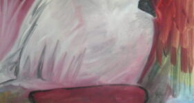 Duifje, dieren schilderij, Wietske Lycklama à Nijeholt, olieverfschilderijen kopen, kunstschilderij dieren, Vogels huilen niet, hedendaagse schilderkunst, kunst kopen, kunstverzamelaarsechtpaar