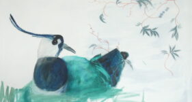 Kievit, dieren kunst, kunstschilderij dieren, kunst kopen friesland, hedendaagse schilderkunst, kunst kopen, kunstverzamelaars, galeriehouders, kunstenaar Wietske Lycklama à Nijeholt