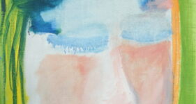 Shy, Zelfportret, hedendaagse schilderkunst, kunstenaar Wietske Lycklama à Nijeholt