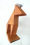 Houten Tang paardje, houten paardje, kunst object, paardenhaar, kunst kopen, kunstverzamelaars, kunstenaar Wietske Lycklama à Nijeholt