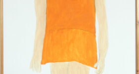 Famke, olieverfschilderij, hedendaagse schilderkunst, kunstenaar Wietske Lycklama à Nijeholt